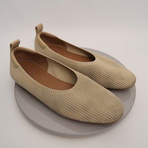 Everlane Shoes Women's 7 Ivory The Day Glove ReKnit Ballet Flats Balletcore
